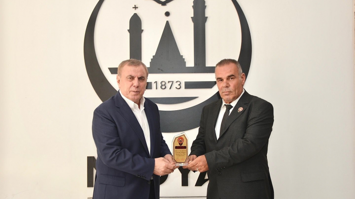 Terörle Mücadele ve Vazife Kahramanları Derneği’nden Midyat Belediye Başkanı Veysi Şahin'e Ziyaret